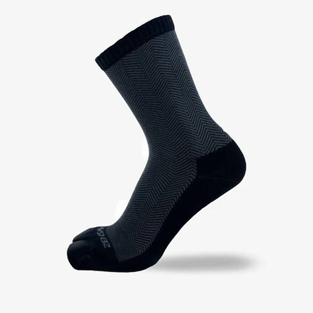 NEW ZENSAH bunion ease socks - pair in black/grey